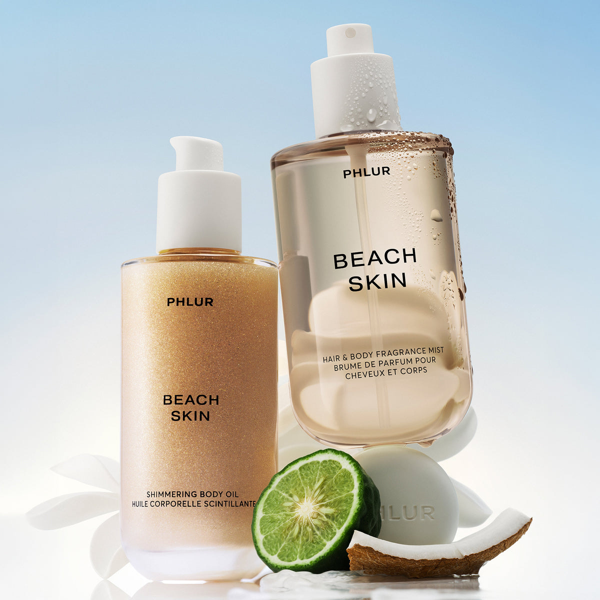 Beach Skin Body Duo - Body Mist plus Shimmering Body Oil