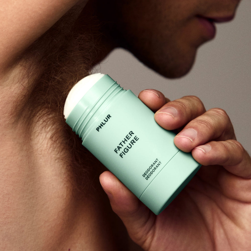 Father Figure Layering Duo, Natural Deodorant and Eau de Parfum Set