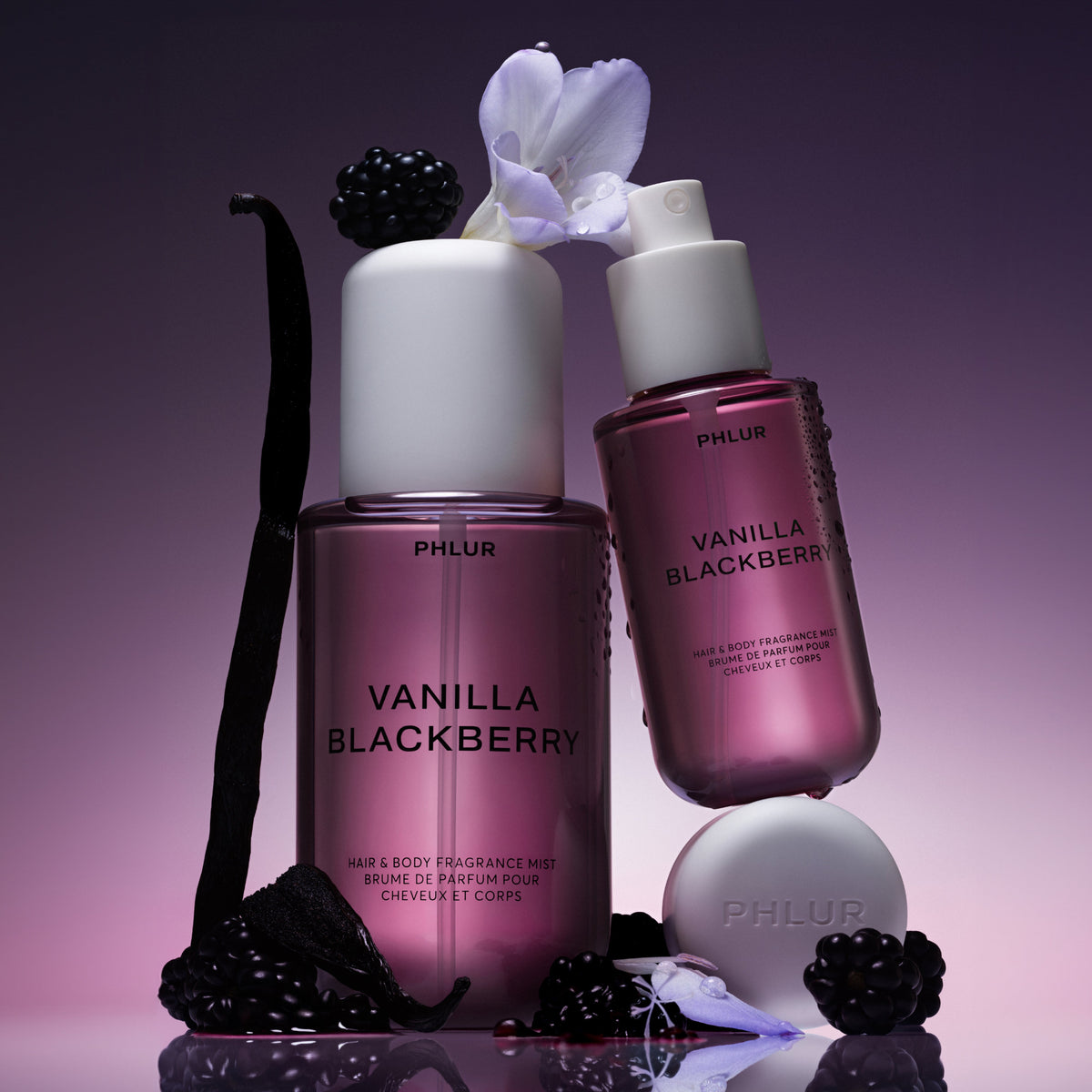 Vanilla Blackberry Travel Size Body Mist - Mini Fragrance Spray