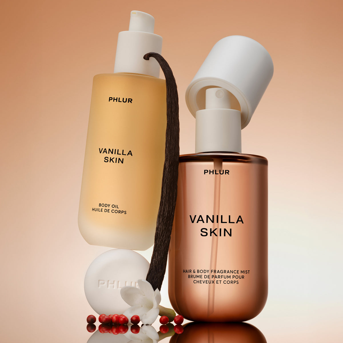 Vanilla Skin Body Duo - Hair and Body Mist plus Body Oil