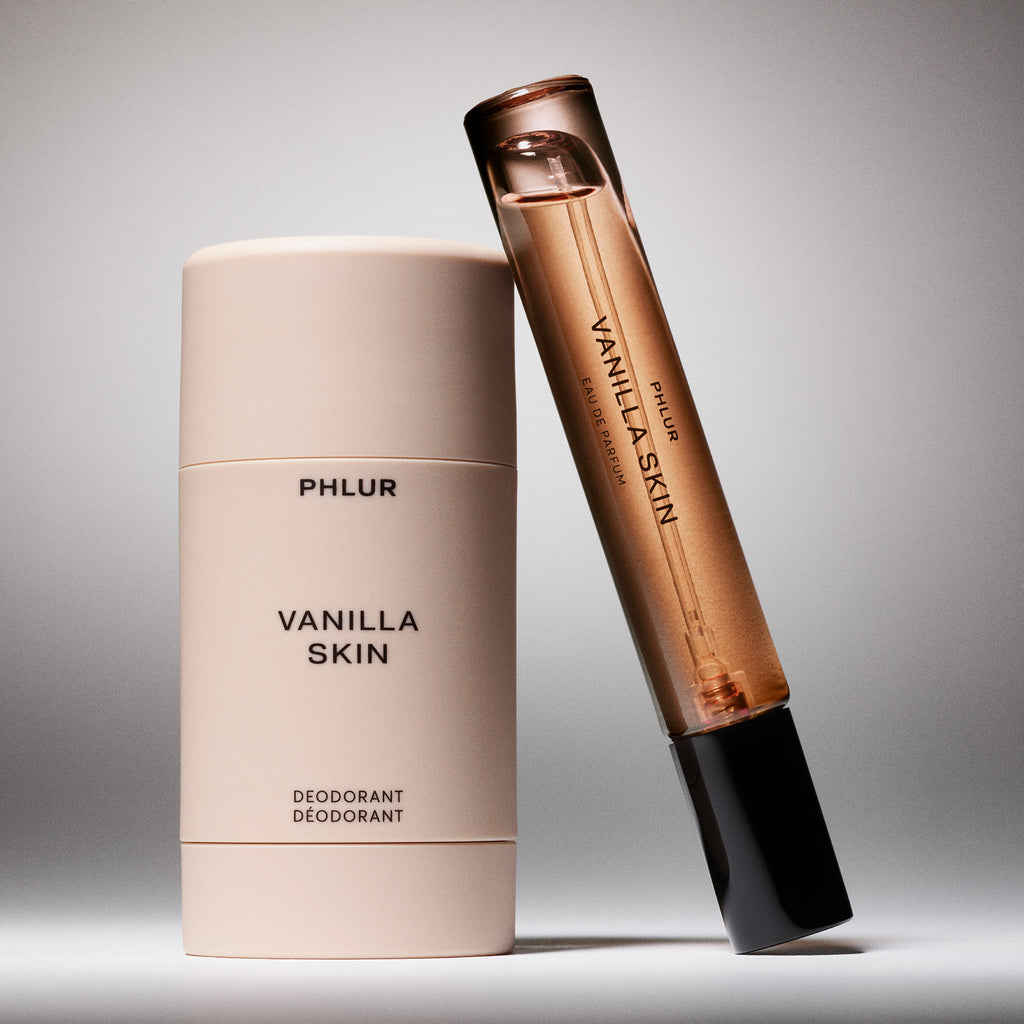 Vanilla Skin Layering Duo, Natural Deodorant and Eau de Parfum Set